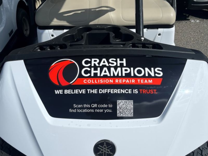 Crash Champions Golf Cart