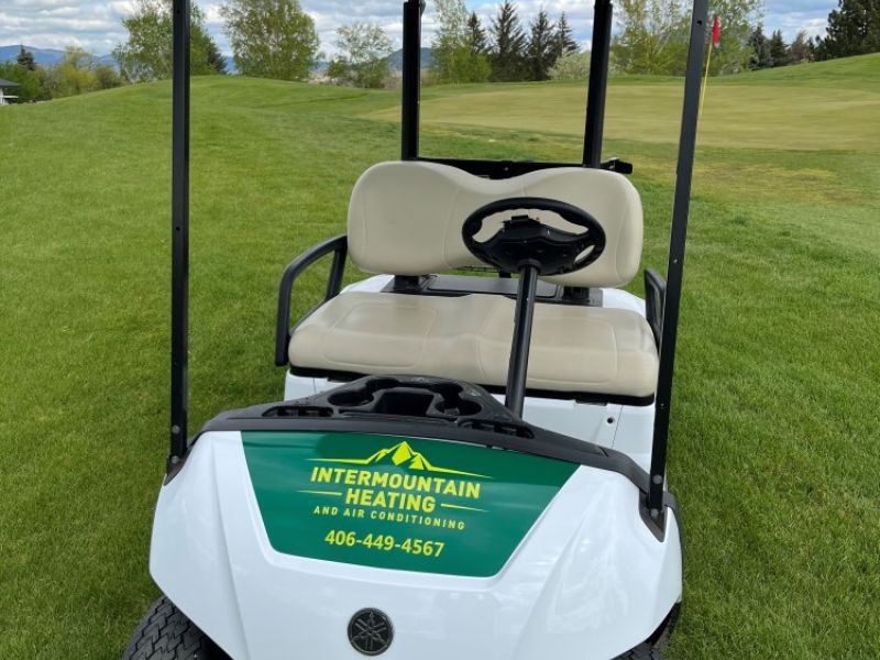 Intermountain Heating Golf Cart