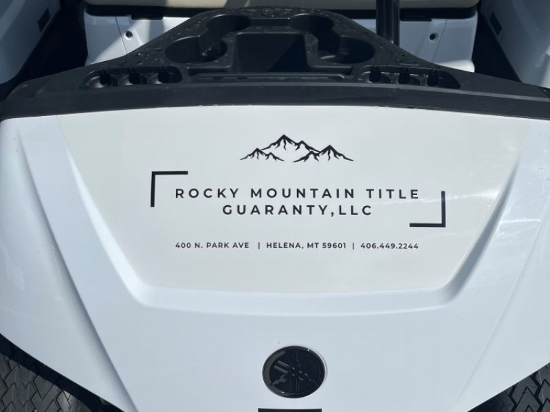 Rocky Mountain Title Guaranty Golf Cart